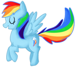 Size: 514x461 | Tagged: safe, artist:paintrolleire, rainbow dash, pegasus, pony, g4, female, solo