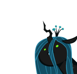 Size: 908x869 | Tagged: safe, artist:haloreplicas, artist:the guy that does the reaction face vectors, queen chrysalis, changeling, changeling queen, g4, female, reaction, simple background, transparent background, vector, wut face