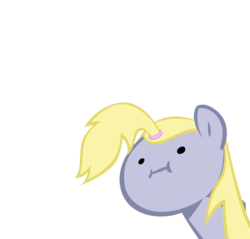 Size: 908x869 | Tagged: safe, artist:the guy that does reaction face vectors, derpy hooves, pegasus, pony, g4, alternate hairstyle, female, mare, reaction image, simple background, transparent background, vector, wut face