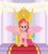 Size: 816x900 | Tagged: safe, artist:averagedraw, pinkie pie, alicorn, pony, alicornified, element of laughter, featureless crotch, hilarious in hindsight, pinkiecorn, race swap, solo, throne, xk-class end-of-the-world scenario