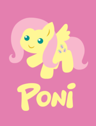 Size: 720x945 | Tagged: safe, artist:megasweet, fluttershy, pony, g4, cute, female, lineless, poni, shyabetes, smiling, solo