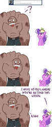 Size: 1000x2420 | Tagged: safe, artist:blockeraser, screwball, tank, g4, ask, comic, crossover, hat, left 4 dead, parody, propeller hat, screwball tells all, swirly eyes, tumblr