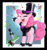 Size: 920x975 | Tagged: safe, artist:macflash2, gummy, pinkie pie, g4, clothes, tuxedo