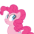 Size: 800x800 | Tagged: safe, artist:necromanteion, pinkie pie, earth pony, pony, g4, female, mare, scrunchy face, simple background, solo, transparent background, vector