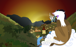 Size: 2216x1385 | Tagged: safe, artist:ironhooves, gilda, griffon, g4