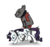 Size: 3249x3064 | Tagged: safe, artist:wolframclaws, rarity, rover, diamond dog, g4, collar, duo, high res, leash, pet play, simple background, transparent background