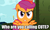 Size: 945x570 | Tagged: safe, scootaloo, g4, angry, cute, cutealoo, i'm not cute, image macro, scootaloo is not amused