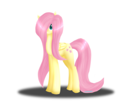 Size: 6000x5000 | Tagged: safe, artist:chloerowley01, fluttershy, pegasus, pony, g4, absurd resolution, female, hair over one eye, simple background, solo, transparent background