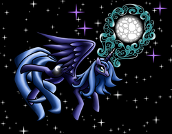 Size: 1400x1100 | Tagged: safe, artist:redmanepony, princess luna, pony, g4, female, solo