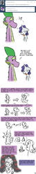 Size: 500x2384 | Tagged: safe, artist:inkypaws-productions, rarity, spike, g4, adult spike, askspikeandrarity, female, interspecies, male, older, older spike, ship:sparity, shipping, straight, tumblr