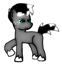 Size: 377x390 | Tagged: safe, artist:blank hooves, oc, oc only, crying