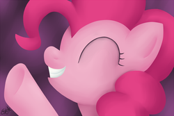 Size: 1650x1100 | Tagged: safe, artist:oomles, pinkie pie, earth pony, pony, g4, female, solo