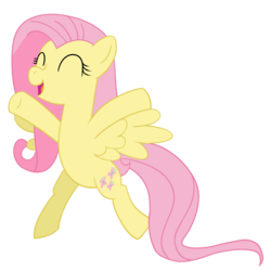 Size: 2000x2000 | Tagged: safe, artist:dragonfoorm, fluttershy, pegasus, pony, g4, belly, female, high res, simple background, solo, transparent background, vector