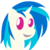 Size: 1000x1000 | Tagged: safe, artist:dragonfoorm, dj pon-3, vinyl scratch, pony, unicorn, g4, bust, female, horn, looking at you, mare, open mouth, portrait, simple background, smiling, solo, transparent background, vector