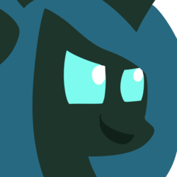Size: 1000x1000 | Tagged: safe, artist:dragonfoorm, queen chrysalis, changeling, changeling queen, g4, bust, female, frown, portrait, simple background, smiling, solo, transparent background, vector
