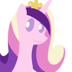 Size: 1000x1000 | Tagged: safe, artist:dragonfoorm, princess cadance, pony, g4, bust, female, looking at you, portrait, simple background, solo, transparent background, vector