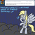 Size: 500x500 | Tagged: safe, artist:manicpanda, derpy hooves, pegasus, pony, ask derpy hooves, g4, female, mare, tumblr