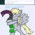 Size: 500x500 | Tagged: safe, artist:manicpanda, derpy hooves, pegasus, pony, g4, ask, female, hug, mare, tumblr