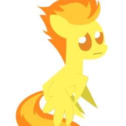 Size: 1000x1000 | Tagged: safe, artist:dragonfoorm, spitfire, pony, g4, female, pointy ponies, simple background, solo, transparent background, vector