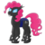 Size: 2000x2000 | Tagged: safe, artist:dragonfoorm, pinkie pie, changeling, g4, changelingified, female, high res, pinkling, simple background, solo, species swap, transparent background