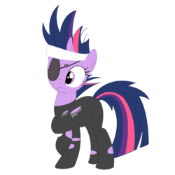 Size: 1800x1800 | Tagged: safe, artist:dragonfoorm, twilight sparkle, pony, unicorn, g4, female, future twilight, horn, simple background, solo, transparent background, unicorn twilight, vector