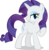Size: 3318x3389 | Tagged: safe, artist:doctor-g, rarity, pony, high res, sexy, simple background, solo, transparent background, vector