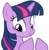 Size: 3958x4045 | Tagged: safe, artist:scotch208, twilight sparkle, pony, unicorn, g4, female, mare, reaction image, simple background, smiling, solo, transparent background, vector