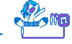 Size: 10235x6203 | Tagged: source needed, safe, artist:up1ter, dj pon-3, vinyl scratch, pony, unicorn, g4, absurd resolution, female, hooves, horn, mare, open mouth, simple background, solo, sunglasses, text, transparent background, vector, vinyl's glasses