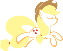 Size: 12426x9968 | Tagged: safe, artist:up1ter, applejack, earth pony, pony, g4, absurd resolution, cowboy hat, eyes closed, female, hat, hooves, jumping, lineart, mare, simple background, solo, transparent background, vector
