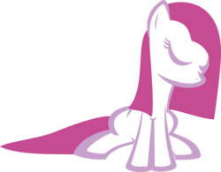 Size: 10008x7798 | Tagged: safe, artist:up1ter, pinkie pie, earth pony, pony, g4, absurd resolution, eyes closed, female, hooves, lineart, mare, pinkamena diane pie, simple background, sitting, solo, transparent background, vector