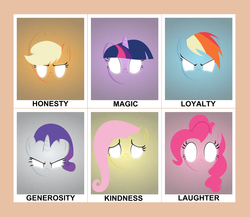 Size: 10000x8691 | Tagged: safe, artist:up1ter, applejack, fluttershy, pinkie pie, rainbow dash, rarity, twilight sparkle, g4, absurd resolution, glowing eyes, mane six