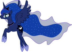 Size: 9984x7195 | Tagged: safe, artist:up1ter, princess luna, alicorn, pony, g4, absurd resolution, female, mare, simple background, solo, transparent background, vector