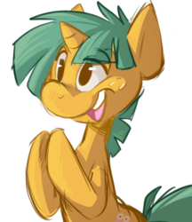 Size: 375x434 | Tagged: safe, artist:php27, snails, pony, unicorn, g4, colt, foal, male, simple background, solo, transparent background