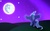 Size: 1920x1200 | Tagged: safe, artist:warpout, princess luna, pony, the stars will aid in her escape, g4, female, magic, mare in the moon, moon, night, s1 luna, solo, stars, wallpaper