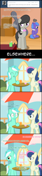 Size: 710x2953 | Tagged: safe, artist:erthilo, bon bon, lyra heartstrings, octavia melody, parish nandermane, sweetie drops, earth pony, pony, unicorn, ask octavia, g4, comic, female, juice, juice box, male, mare, stallion, tumblr