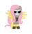 Size: 405x431 | Tagged: safe, artist:sefling, fluttershy, g4, armor, clothes, mask, modern warfare