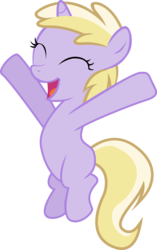 Size: 3771x6001 | Tagged: safe, artist:tamalesyatole, dinky hooves, pony, unicorn, g4, ^^, cute, dinkabetes, eyes closed, female, filly, happy, simple background, smiling, solo, transparent background, vector