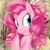 Size: 1600x1600 | Tagged: dead source, safe, artist:my-magic-dream, pinkie pie, earth pony, pony, g4, alternate hairstyle, female, happy, mare, smiling, solo