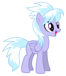 Size: 1102x1261 | Tagged: safe, artist:silentmatten, cloudchaser, pegasus, pony, g4, female, mare, simple background, solo, svg, transparent background, vector