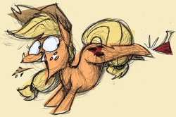 Size: 1280x848 | Tagged: safe, artist:capnpea, applejack, earth pony, pony, g4, female, solo