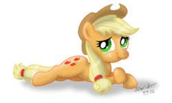 Size: 1024x620 | Tagged: safe, artist:aleximusprime, applejack, earth pony, pony, g4, female, simple background, solo, transparent background