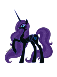 Size: 4016x5463 | Tagged: safe, artist:silverarrow87, oc, oc only, oc:nyx, alicorn, pony, absurd resolution, alicorn oc, horn, older nyx, solo, wings