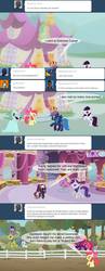 Size: 850x2200 | Tagged: safe, apple bloom, fizzypop, lemon hearts, rarity, scootaloo, spike, sweetie belle, ask terry, g4, spikelets, sweetie real, terry, tumblr