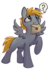 Size: 587x851 | Tagged: safe, artist:mazepony, derpy hooves, pegasus, pony, g4, female, mare