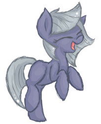 Size: 550x672 | Tagged: safe, artist:tabbypony, limestone pie, earth pony, pony, g4, eyes closed, female, happy, mare, simple background, smiling, solo, transparent background
