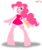 Size: 1218x1465 | Tagged: safe, artist:m a c d, pinkie pie, earth pony, anthro, g4