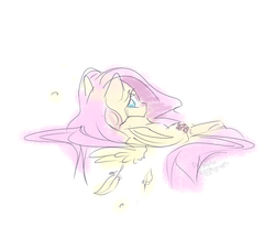 Size: 1000x826 | Tagged: safe, artist:th351, fluttershy, pegasus, pony, g4, crying, female, mare, solo