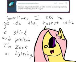 Size: 793x631 | Tagged: safe, artist:the hated filly flutter, fluttershy, g4, tumblr