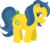 Size: 500x433 | Tagged: safe, artist:tinrobo, bubbles (g1), pony, g1, coat markings, facial markings, female, solo, star (coat marking)