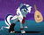 Size: 3320x2600 | Tagged: safe, oc, oc only, pony, unicorn, clothes, high res, lute, musical instrument, musician, night